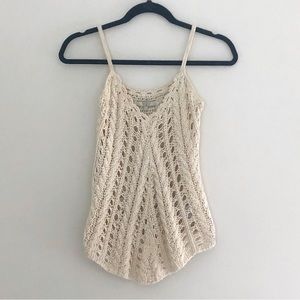 Vintage Guess Crochet Tank Top | S |